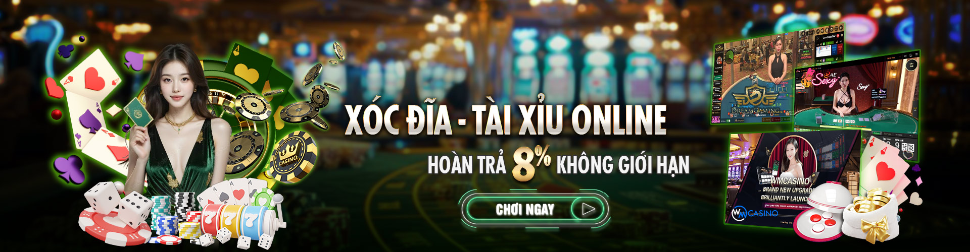 Hình ảnh quảng cáo của winvnd hiển thị nền tảng và các lợi ích